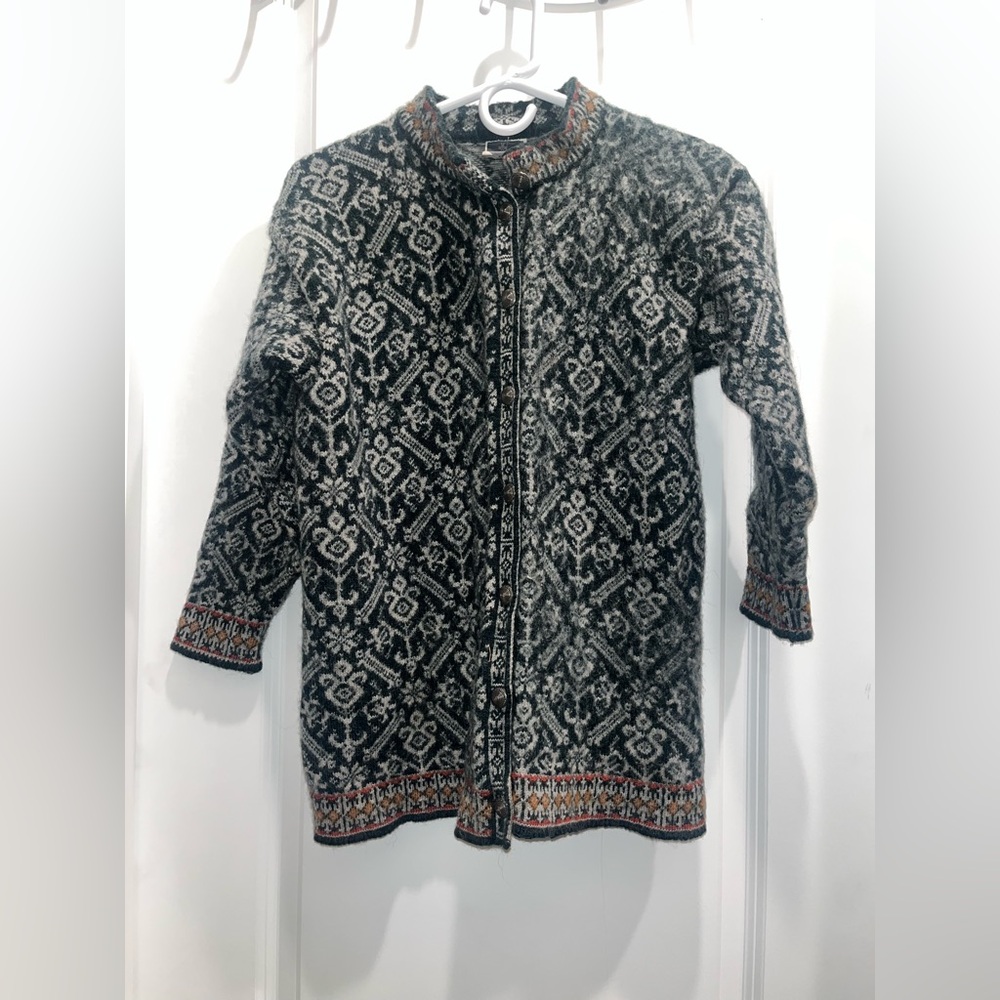 Vintage Dale of Norway wool cardigan